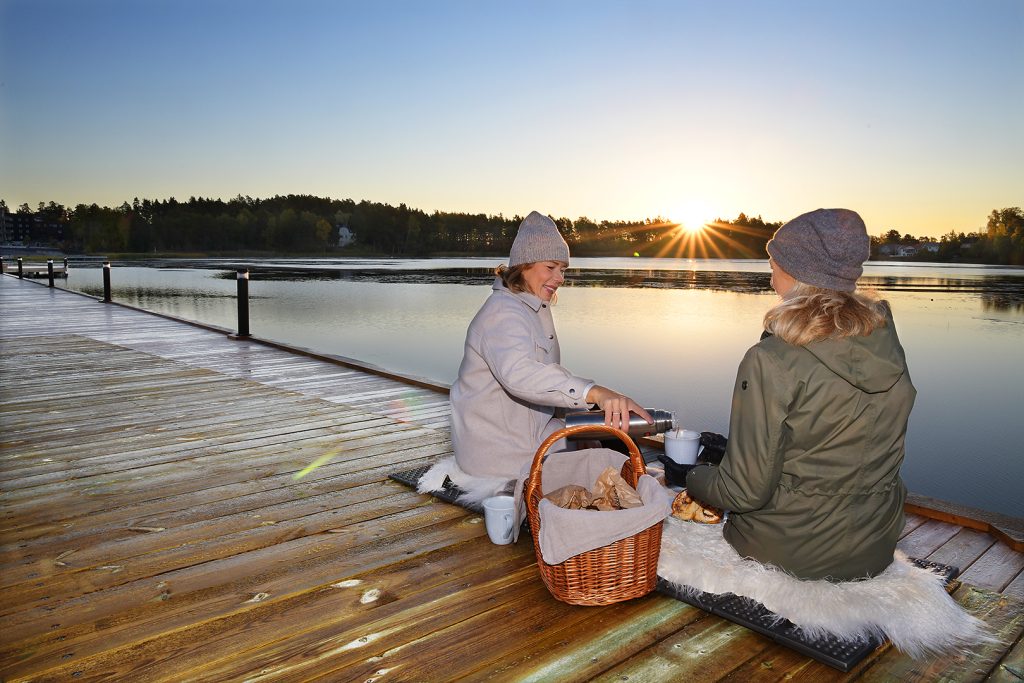 Brygga Väsjön Sollentuna Fotograf Peter Steen