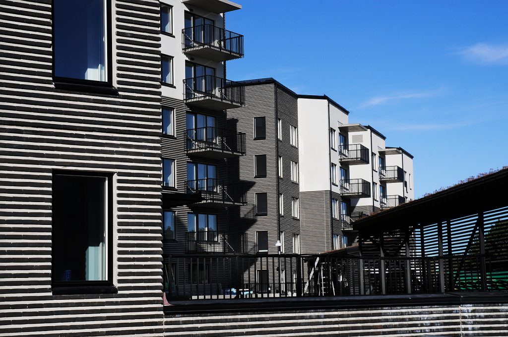 Arkitektur Bostäder Bygg Slottsallén Ulriksdal Fotograf Peter Steen