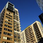 Arkitektur Bostäder Fribiljetten Arenastaden Solna Fotograf Peter Steen