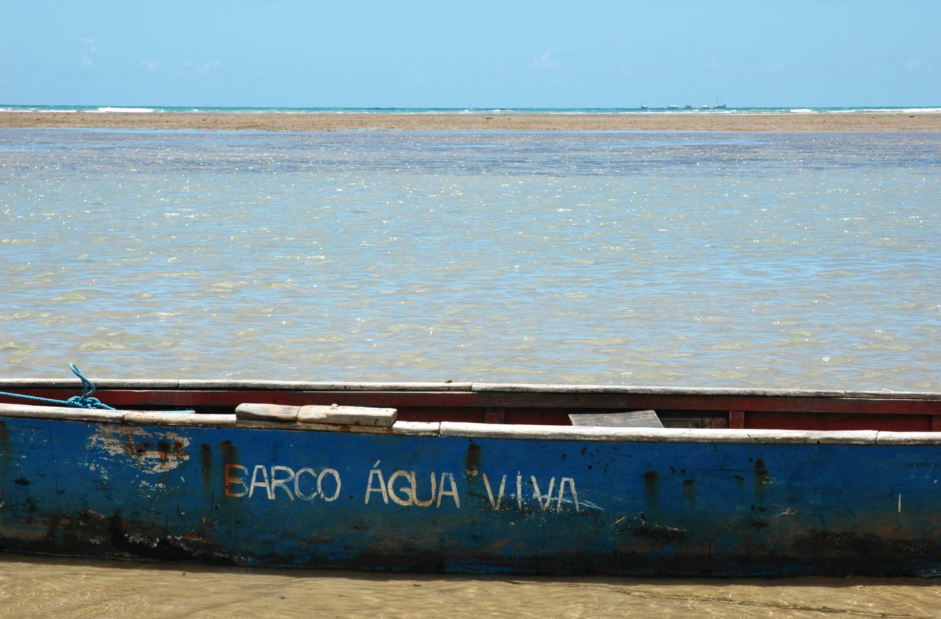 Båt vattenliv Bahia Brasilien Fotograf Peter Steen