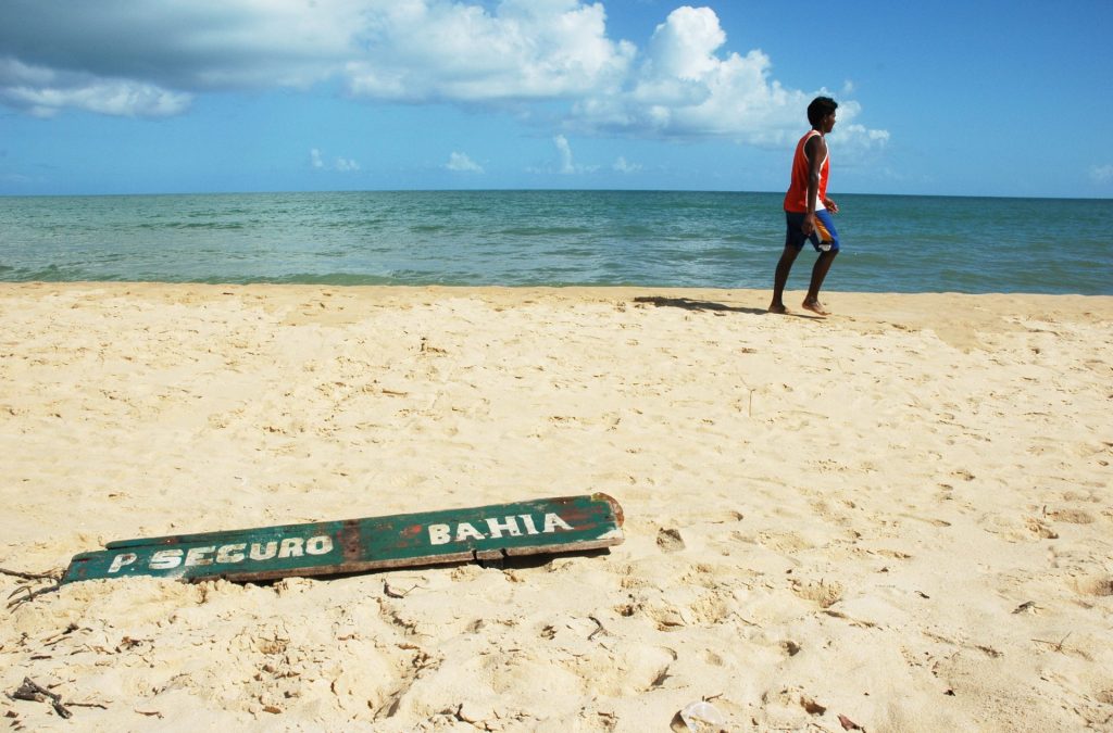 Beach walk Porto Seguro Bahia Brasilien Fotograf Peter Steen