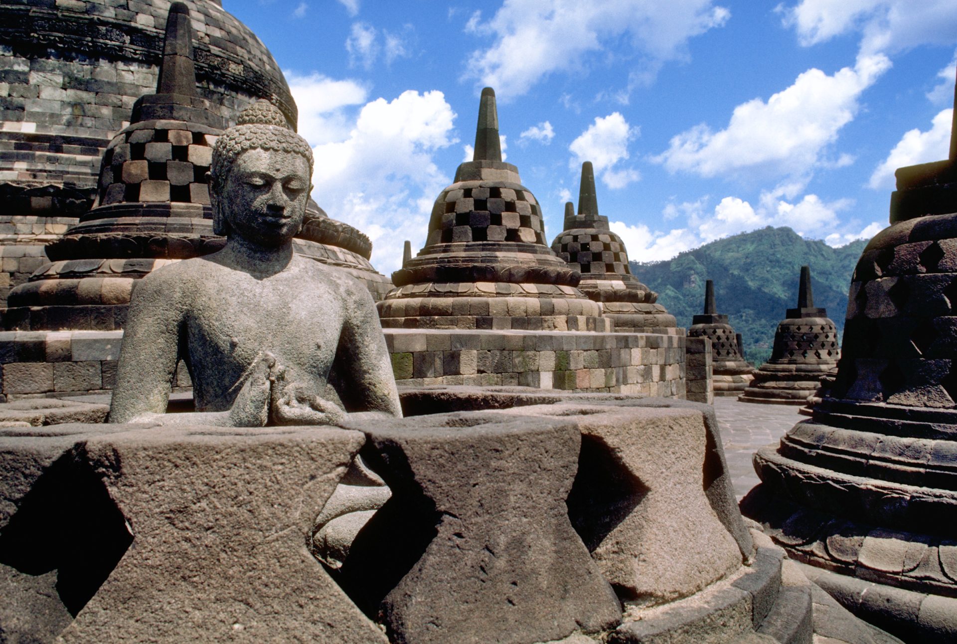 Borobudur Yogyakarta Indonesien Fotograf Peter Steen