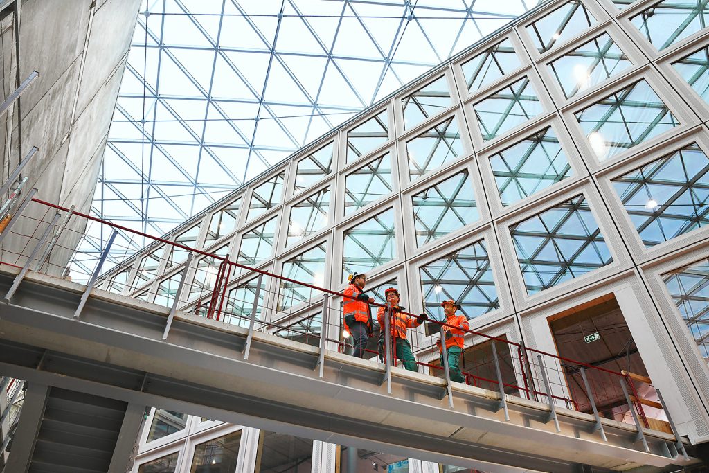 Bygg Arkitektur Stadshuset Uppsala Fotograf Peter Steen