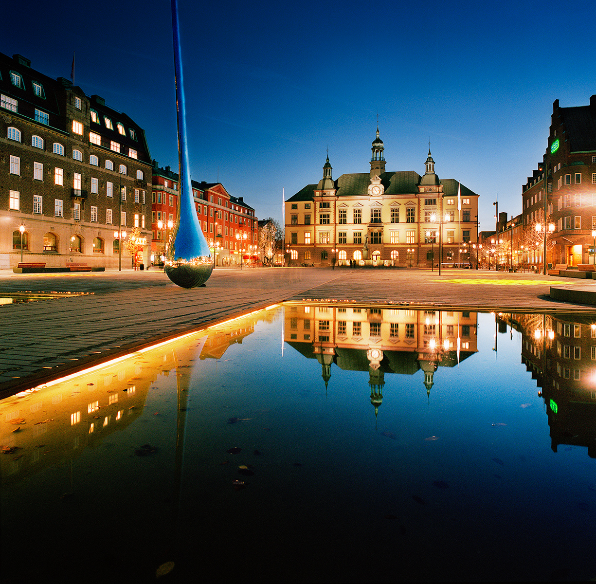 Fristadstorget Eskilstuna, Peab Anläggning Fotograf Peter Steen