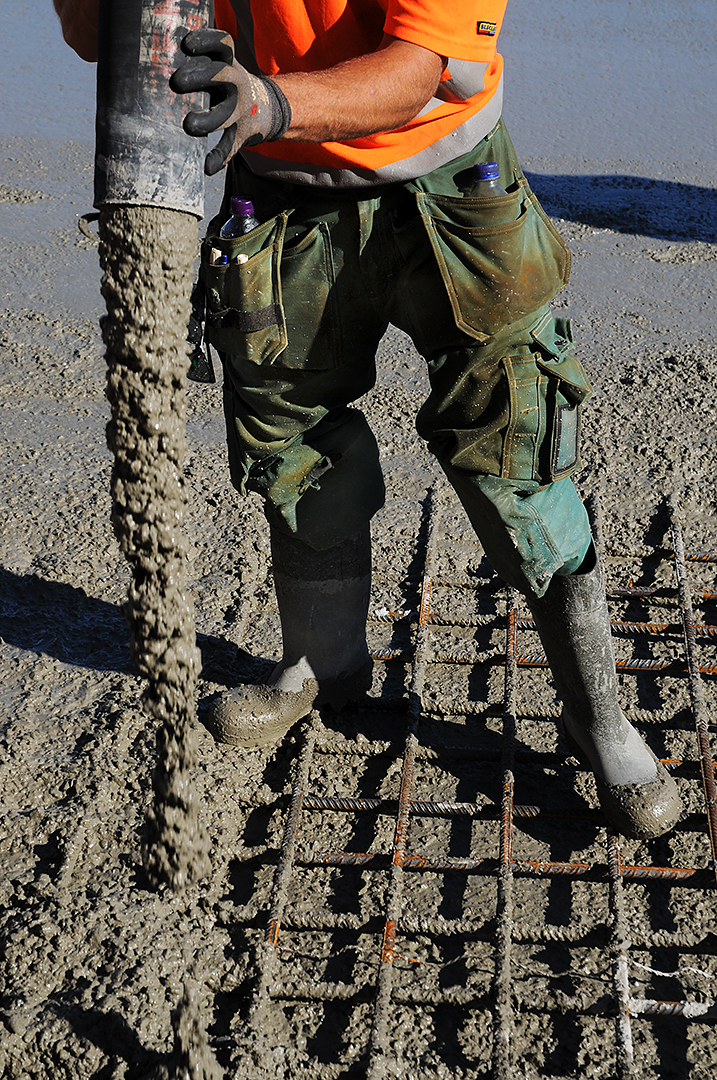 Gjutning betong Enköping Fotograf Peter Steen