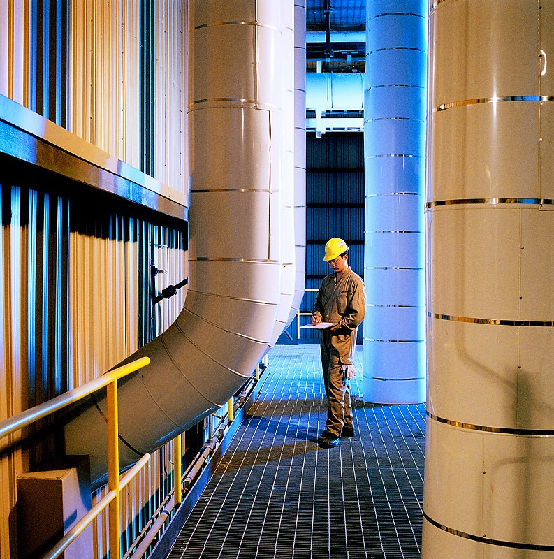 Kraftvärmepanna Tainan Taiwan, Foster Wheeler Fotograf Peter Steen