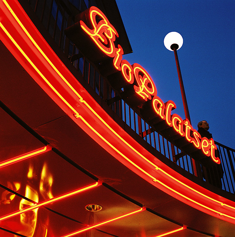 Neonskyltar Stockholm, Epsilon Fotograf Peter Steen