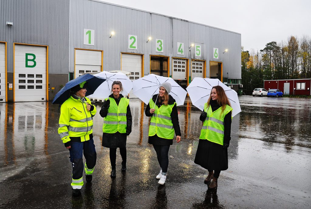 Studiebesök Gymnasieelever Hagby Täby, Sörab Fotograf Peter Steen