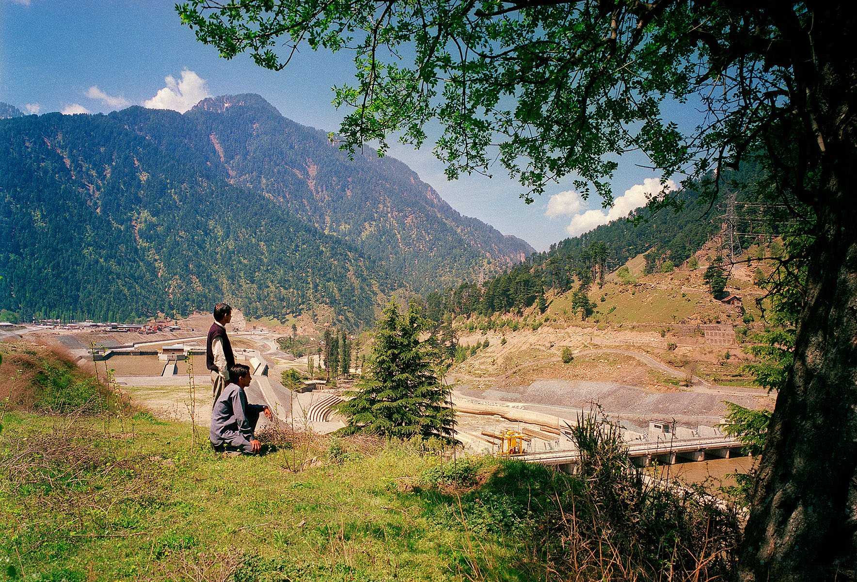 Vattenkraftverk Uri Kashmir Indien, ABB Fotograf Peter Steen