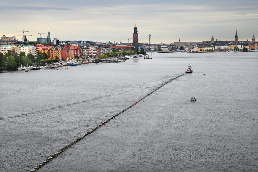 Vattenledning Stockholm, Peab Marin Fotograf Peter Steen